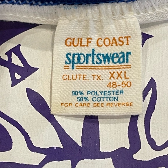 Vintage 80s Elks Lodge Baseball tee - Picture 5 of 6